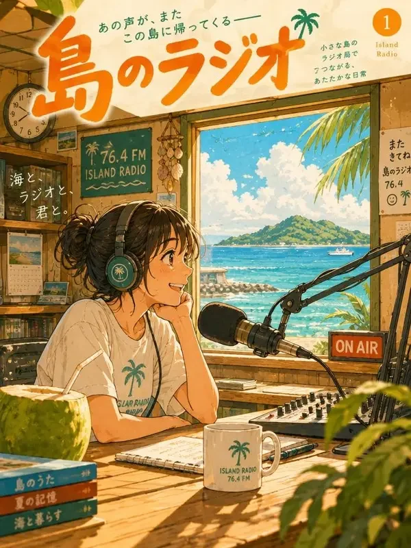 热岛电台封面：青春、温情、音乐题材作品