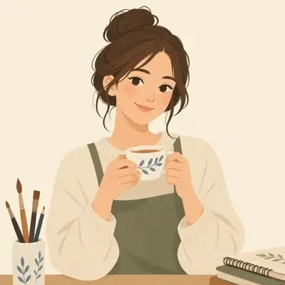 作者苏暖的插画头像